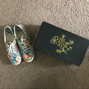 Keds | Rifle Paper Co. | floral sneakers | 7.5